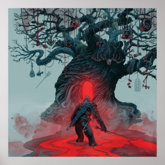 Poster L'artisanat du jeu de Witcher (Devant)