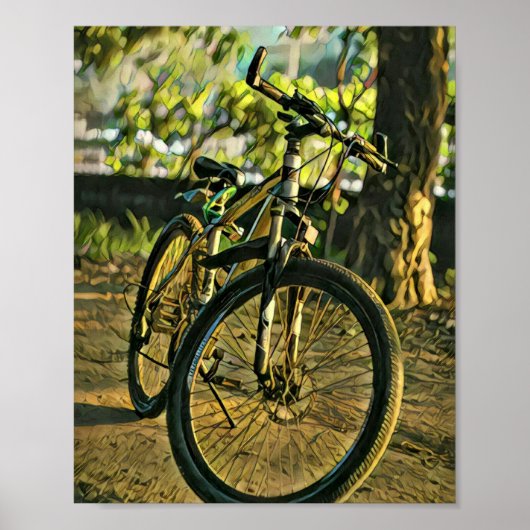 Poster L'artisanat du vélo (Devant)