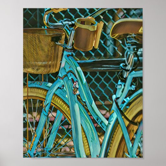 Poster L'artisanat du vélo (Devant)