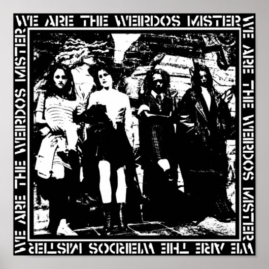 POSTER L'ARTISANAT QUE NOUS SOMMES LE MISTRE WEIRDOS (Devant)