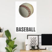 Poster L'artisanat unique du baseball (Bureau à domicile)