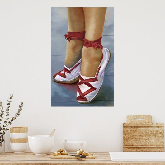 Poster Las alpargatas (Cuisine)