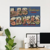 Poster Las Cruces, Nouveau-Mexique - Scènes de grandes le (Bureau à domicile)