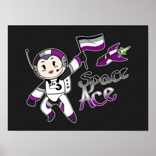 Poster L'as dans l'espace (Fierté sexuelle) (Devant)