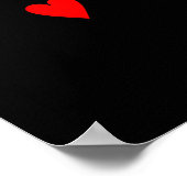 Poster L'As des Coeurs Deck des Cartes Costume d'Hallowee (Coin)