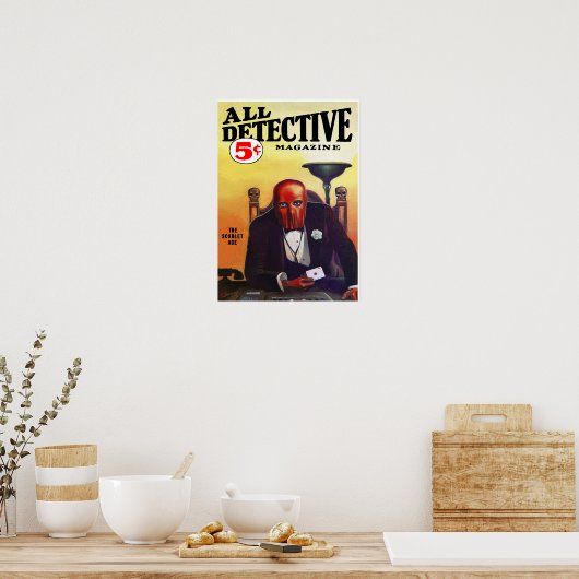 Poster L'as écarlate (Cuisine)