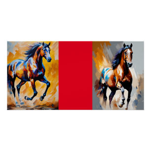 Poster "L'As Équin : Le Pitcher Ultime Du Cheval"