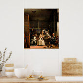 Poster Las Meninas (Cuisine)