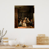 Poster Las Meninas (Cuisine)