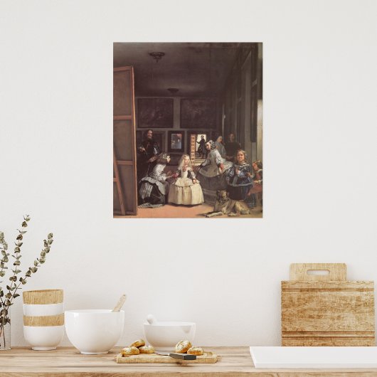 Poster Las Meninas (Cuisine)