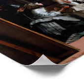 Poster Las Meninas, Les servantes d'honneur, Diego Velazq (Coin)