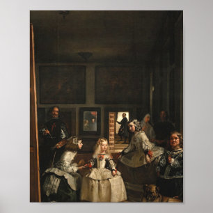 Poster Las Meninas Ou La Famille De Philip IV 1656
