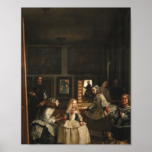 Poster Las Meninas Ou La Famille De Philip IV 1656 (Devant)