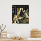 Poster Las Meninas ou La Famille de Philippe IV, c.1656 (Cuisine)