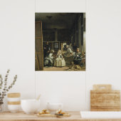 Poster Las Meninas par Diego Velazquez (Cuisine)