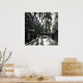 Poster Las Ramblas, Barcelone (Cuisine)
