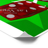 Poster Las Vegas Dice I (imprimer) (Coin)