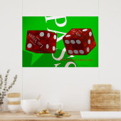 Poster Las Vegas Dice II (imprimer) (Cuisine)