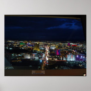 Poster Las Vegas - ne vous penchez pas sur la copie en