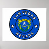 Poster Las Vegas Nevada (Devant)