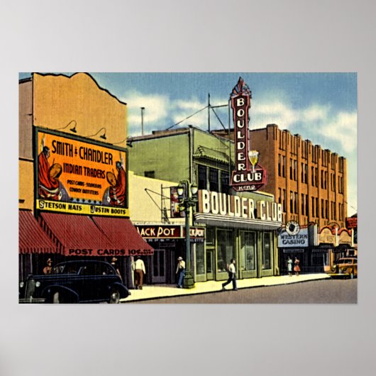 Poster Las Vegas, Nevada (Devant)