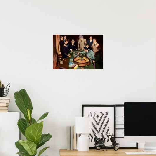 Poster Las Vegas Nevada (Bureau à domicile)