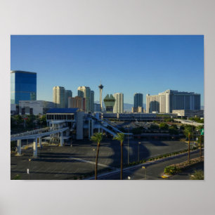 Poster Las Vegas Strip à l'horizon