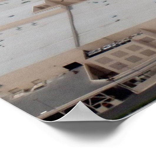 Poster Las Vegas Strip - Vue aérienne 2009 (Coin)