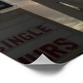 Poster Las Vegas Sunset Imprimer (Coin)