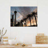 Poster Las Vegas Sunset Imprimer (Cuisine)