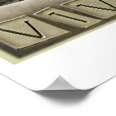 Poster Las Vegas très Cool ! (Coin)