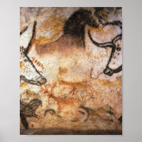 Lascaux Bulls Buffalo Cave Peinture