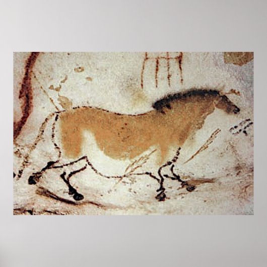 Poster Lascaux Caves Peinture / (Devant)