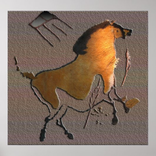 Poster Lascaux Horse (Devant)