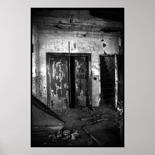 Poster L'ascenseur en enfer (Devant)