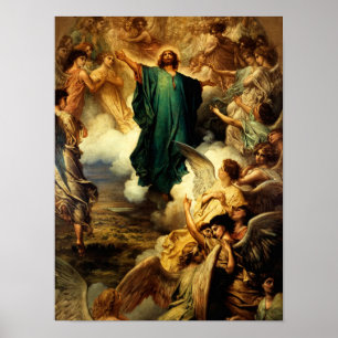 Poster L'Ascension, 1879 par Gustave Dore
