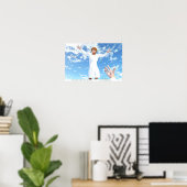 Poster L'Ascension de Jésus (Bureau à domicile)