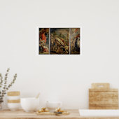 Poster L'ascension de la Croix, peinte avant 1609-10 ( (Cuisine)