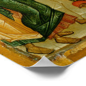 Poster L'ascension de Lazare, icône russe (Coin)