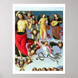 Poster L'ascension du Christ, de la coordonnée du Christ