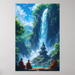 Poster L'Ascension Tranquille des Moines