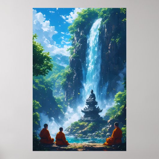 Poster L'Ascension Tranquille des Moines (Devant)