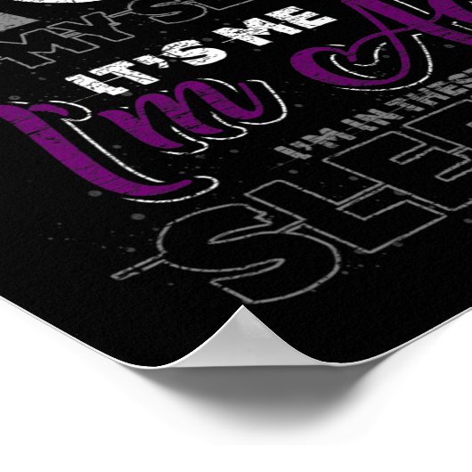 Poster L'Asexualité C'Est Moi Im Ace Et Moi Dans Ces Manc (Coin)