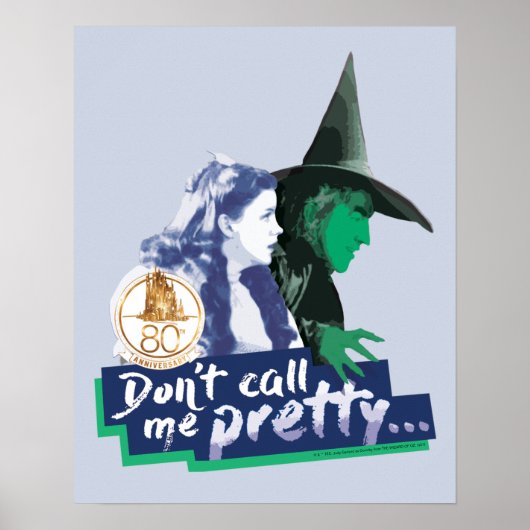 Poster L'assistant d'Oz™ | Don't Call Me Pretty (Devant)