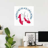 Poster L'Assistant D'Oz™ | Il n'y a pas d'endroit comme l (Bureau à domicile)