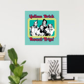 Poster L'Assistant D'Oz™ | Route en brique jaune! (Bureau à domicile)