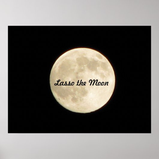 Poster Lasso the Moon (Devant)