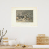 Poster Lassoing a Bear (1178A) (Cuisine)