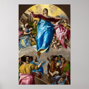 Poster L'Assomption de la Vierge par El Greco