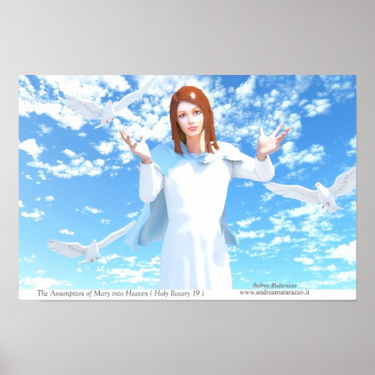 Poster L'Assomption de Marie au Ciel (Devant)